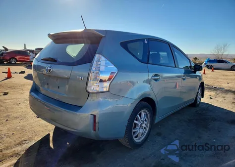2013 Toyota Prius V from USA, damaged, VIN JTDZN3EUXD3192909